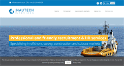 Desktop Screenshot of nautech.co.uk